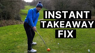 PERFECT GOLF SWING TAKEAWAY DRILL  For Your Driver amp Irons [upl. by Yaniv]