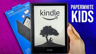 Kindle Paperwhite Kids 2021 Unboxing and Setup [upl. by Luckett887]