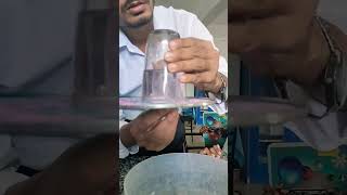 Cohesion and adhesion force experiment viralvideo science like share subscribe [upl. by Bueschel]