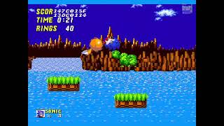 Sonic 2 Green Hill Zone sort of Restored [upl. by Lennox]