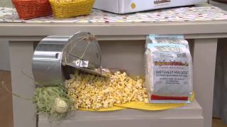 Popcorn Petes 18 35 oz Virtually Hulless Popcorn with Carolyn Gracie [upl. by Ahsai]