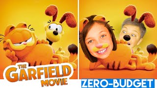 THE GARFIELD MOVIE With ZERO BUDGET Official Trailer MOVIE PARODY By KJAR Crew [upl. by Samoht]