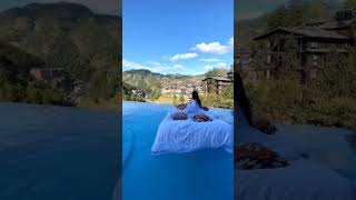 Ultimate Relaxation Floating Bed on Swimming Pool [upl. by Akemihs]