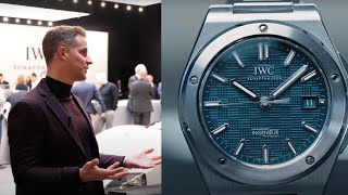 The New GentaStyled IWC Ingenieur Automatic 40 and The Rest of The New IWC Watches of 2023 [upl. by Girvin338]