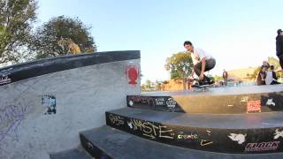 Nyjah amp Homies at Westchester Berrics Plaza [upl. by Aneahs]