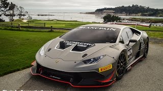 FIRST VIDEO Lamborghini Huracan LP6202 Super Trofeo On The Road  Startup and Walkaround [upl. by Rollecnahc]