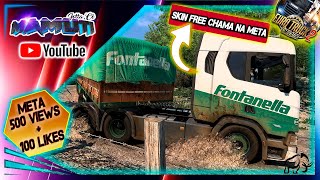 CONJUNTO FONTANELLA SKIN COM META VAMOS QUE VAMOS ETS 2 149 4K 60FPS [upl. by Lalaj]