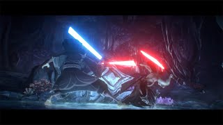 Yone vs Yasuo with lightsabers 2 [upl. by Farrington818]