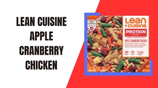 First Time Trying Lean Cuisine Apple Cranberry Chicken [upl. by Ime982]