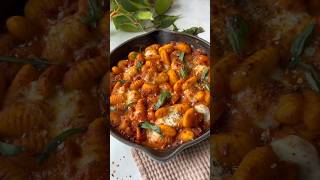 Tomato gnocchi  how to make best tomato gnocchi food 💯🇮🇹 [upl. by Adnarb576]