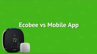 How To Use The Ecobee Mobile App With Your Smart Thermostat 1 of 13 [upl. by Blaseio945]