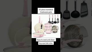 16 pieces non stick cookware set youtube amazon amazonusa ytshorts youtubeshorts uk usa [upl. by Cathyleen]