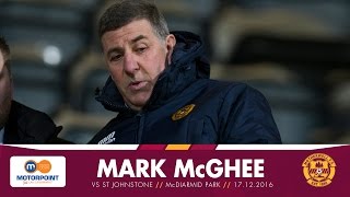 Mark McGhee post St Johnstone [upl. by Vorster]