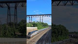 Amtraks Lake Shore Limited 49 In The Evening Sun Rhinecliff Hudson amp Albany Stations Are Next [upl. by Sabine]