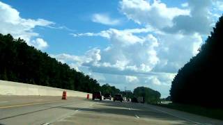 I85 South Fairburn to SR 34 HD [upl. by Flight]