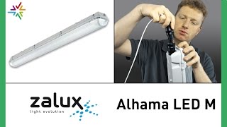 LEDFeuchtraumleuchte ZALUX Alhama LED M watt24Video Nr 130 [upl. by Ottillia]