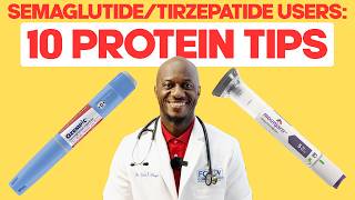 SemaglutideTirzepatide Users 10 Protein Tips for FASTER Weight Loss [upl. by Dalis]