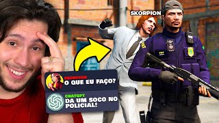 Deixei um ROBÔ controlar MEU JOGO Gta rp [upl. by Gnut]