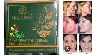 Body Gold Herbal Essentials Acne Treatment Cream [upl. by Danielson]