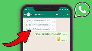 TRUCO 2024 CÓMO VER MENSAJES BORRADOS DE WHATSAPP 🤫  Sin Aplicaciones [upl. by Sholes]