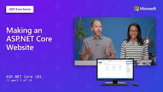 Making an ASPNET Core Website  ASPNET Core 101 2 of 13 [upl. by Zahc672]