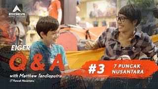 QampA 3  Matthew Tandioputra 7 Puncak Nusantara [upl. by Reisman]