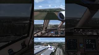 Heavy Landing at Liege Airport 777Fboeing777xboeingaircraft aeroflyfs2023 aeroflyfsglobal aerop [upl. by Hitt]