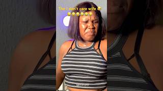 The I don’t care wife viral comedy shortvideo trending popular youtubeshorts [upl. by Norret38]