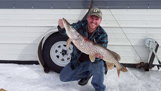 Plunging Through the Ice Into Clear Water  Prairie Sportsman S8E7 [upl. by Elihu695]