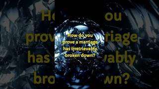 How do you prove a marriage has irretrievably broken downbrokenmarriage ukdivorce [upl. by Ennirok]