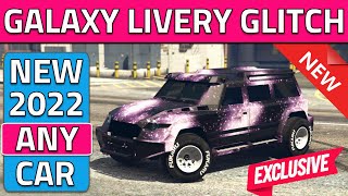 NEW GALAXY Livery Glitch  How To Merge Secret Locked Livery on Nightshark in GTA 5 Online [upl. by Fenelia127]