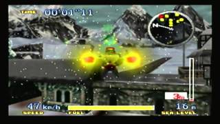 Lets Play Pilotwings 64  Part 6 Rocket Balls [upl. by Wilinski]