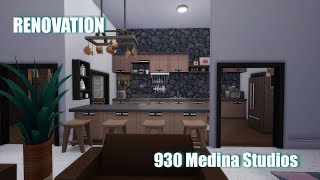 930 Medina Studios Sims 4 Renovation [upl. by Cherlyn]