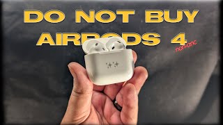 Why You Should Avoid NEW Airpods 4  Airpods 4 nonANC Review [upl. by Llessur]