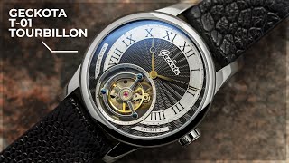 Limited Edition Tourbillon Under £1500  The Geckota T01 Tourbillon [upl. by Darrell]