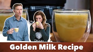 Golden Milk Recipe  Karen and Eric Berg [upl. by Edieh]