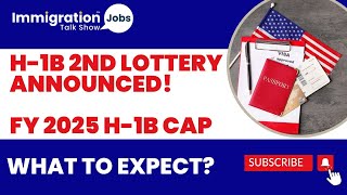 🚨 Breaking News Second H1B Lottery for FY 2025 – Key Details Revealed 📢 h1bvisa h1blottery [upl. by Greenquist]