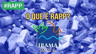 O que é RAPP do IBAMA [upl. by Norrabal]