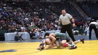 2014 NYS Championships  152 Finals  Hernandez Mep vs A Deprez Hilt [upl. by Kristyn]