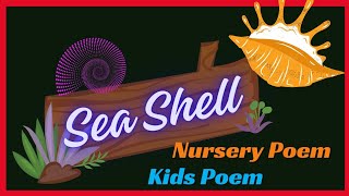 Sea Shell Song  famous sea shell song kids poem Kidsjourney [upl. by Naji]