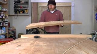 Hewn effect with Festool 850 planer and rustic head [upl. by Budge]