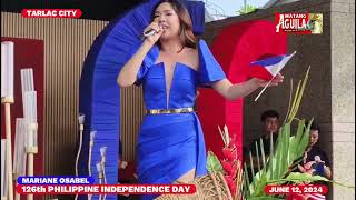 MARIANE OSABEL NAKIISA SA 126TH INDEPENDENCE DAY SA TARLAC CITY [upl. by Assillam]