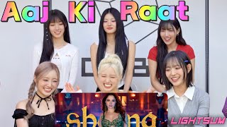 KPOP Girl groups reaction to wanting to participate in Bollywood film🫰🏻​⁠LIGHTSUMOfficial [upl. by Einahpit]