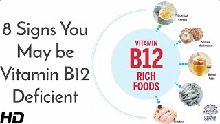 8 Signs You May be Vitamin B12 Deficient [upl. by Av]