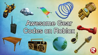 20 Awesome Roblox Gear Codes [upl. by Leggat]