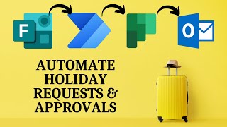 How to Setup a Holiday Approval Flow with MS Forms Planner amp Flow  Microsoft 365 [upl. by Alyhs124]