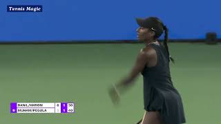 2024 Wuhan Open F DanilinaKhromacheva vs MuhammudPegula [upl. by Bostow95]