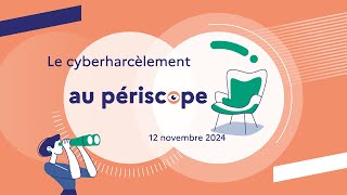 Le cyberharcèlement au périscope [upl. by Lasyrc729]