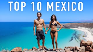 TOP 10 MEXICO 🇲🇽 Best Places To Visit [upl. by Kcor636]