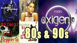 Radio Oxigeno 1021  DJ FRESH  Bar Oxigeno Mix 8  Rock amp Pop Ingles 80s [upl. by Dyche469]